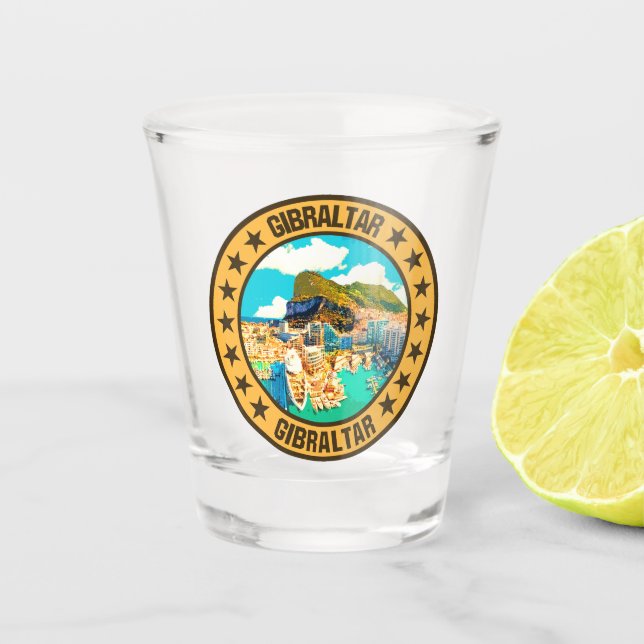 Copo De Shot Gibraltar (Frente)