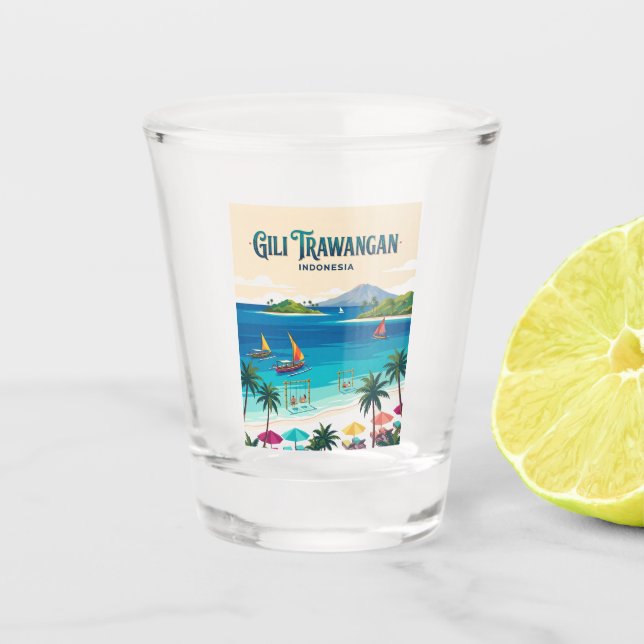 Copo De Shot Gili Trawangan Indonésia (Frente)