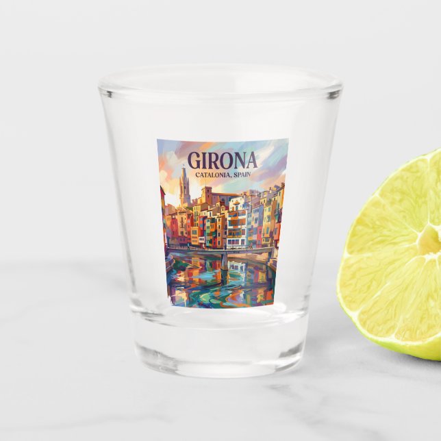 Copo De Shot Girona Espanha (Frente)