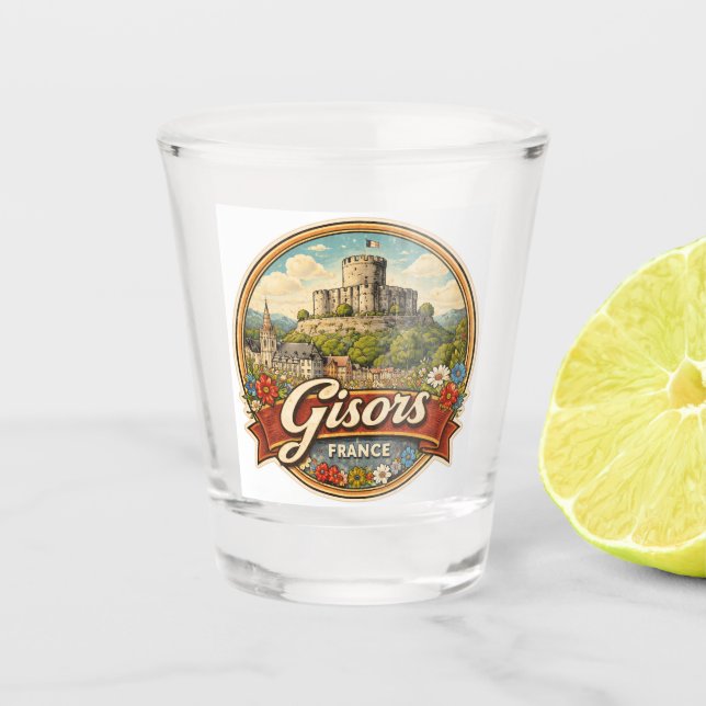 Copo De Shot Gisors França (Frente)