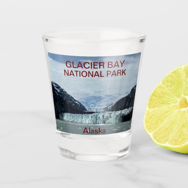 Copo De Shot Glaciar Bay National Park Shot Glass (Frente)