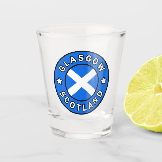 Copo De Shot Glasgow Escócia (Frente)