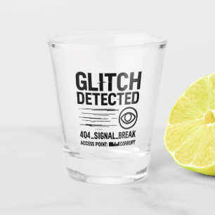 Copo De Shot GLITCH DETECTADO - Transmissão de Sinal Corrompida