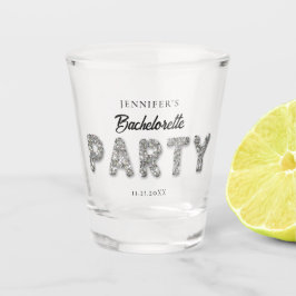 Copo De Shot Glitter Whimsical agita Festa de solteira divertid