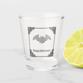 Copo De Shot Glittery Bat Halloween