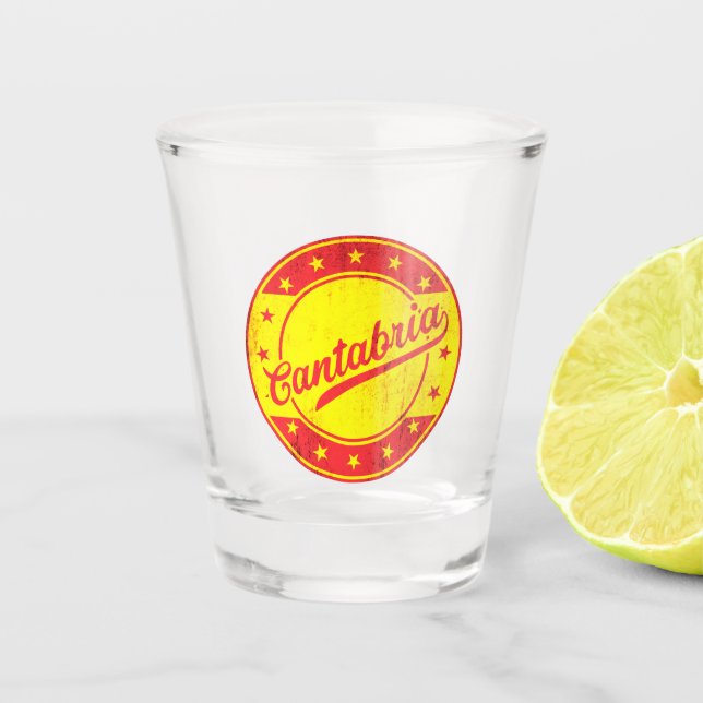 Copo De Shot Global Traveler - Cantabria, Espanha (Frente)