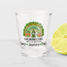 Copo De Shot Gnome Shenanigans Shot Glass
