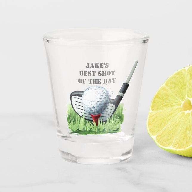 Copo De Shot Golfe Personalizado (Frente)