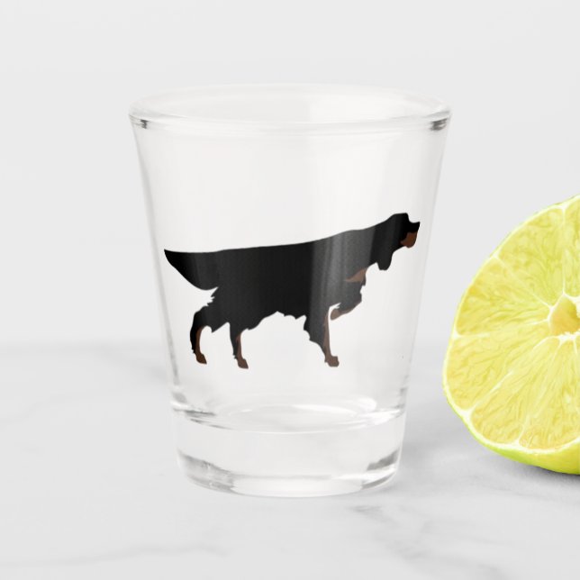 Copo De Shot Gordon Setter Shot Glass (Frente)