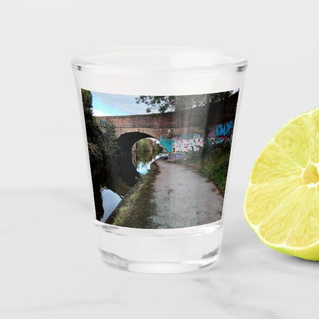 Copo De Shot Graffiti on the wall (Frente)