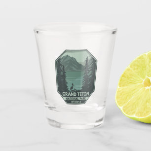 Copo De Shot Grand Teton National Park Crane Vintage