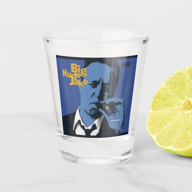 Copo De Shot Grande Rude Jake Blue Pariah Shot Glass (Frente)