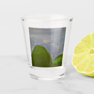Copo De Shot Green Hills Glass