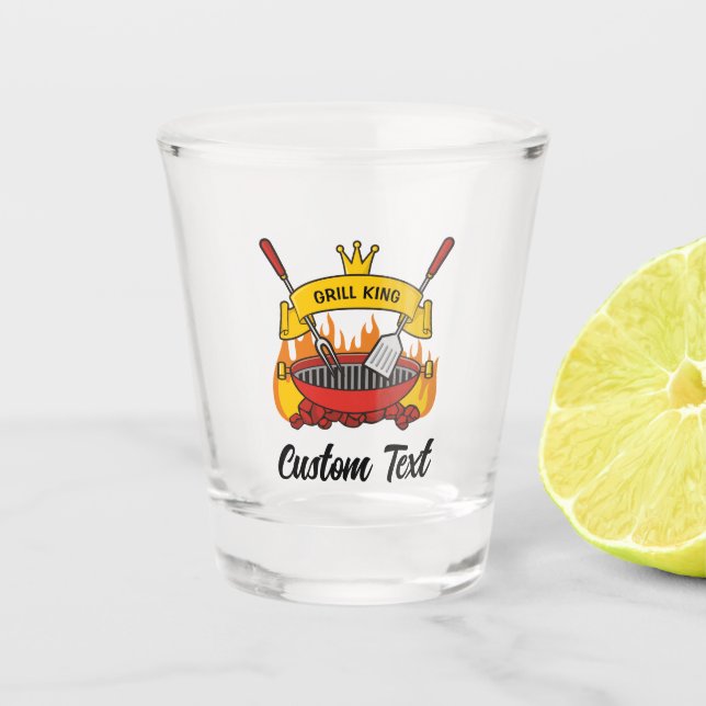 Copo De Shot Grill King (Frente)