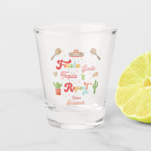 Copo De Shot Groovy Fiesta Siesta Tequila Repeat Bachelorette