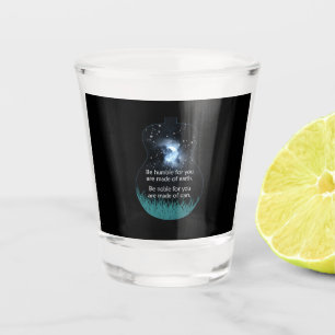 Copo De Shot Guitarist Be Humble For You Are Made Of Earth Xmas