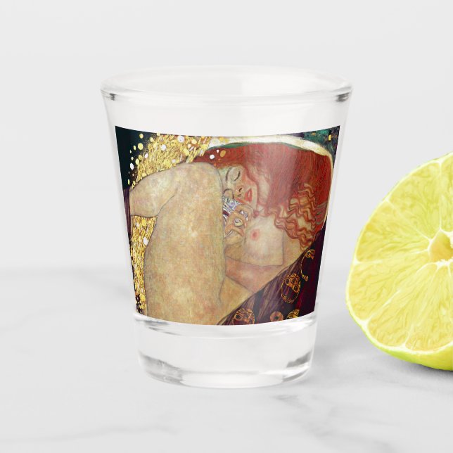 Copo De Shot Gustav Klimt , “ Danae ” (Frente)