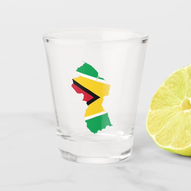 Copo De Shot Guyana Shot Glass (Frente)