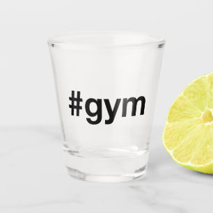 Copo De Shot GYM Hashtag