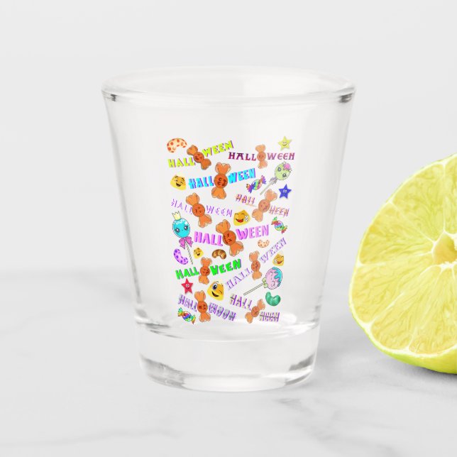 Copo De Shot Halloween (Frente)