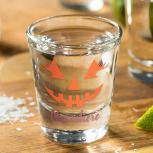 Copo De Shot Halloween da Girly Jack O Lanterna Pumpkin Persona
