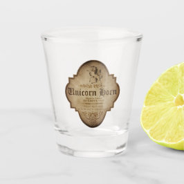 Copo De Shot Halloween do Unicórnio Horn