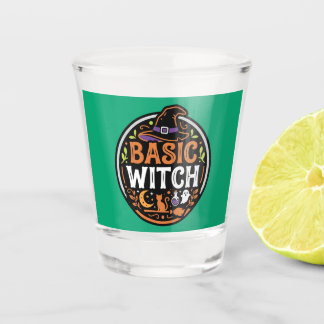 Copo De Shot Halloween: gato preto e fantasma – Bruxa Básica.