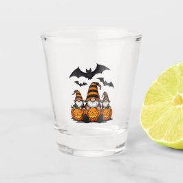 Copo De Shot Halloween Gnome Shot Glass