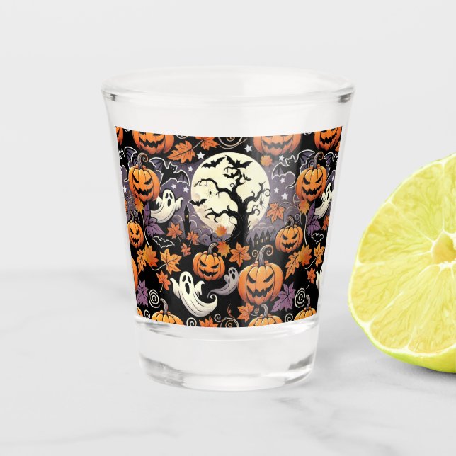 Copo De Shot Halloween/Outono (Frente)