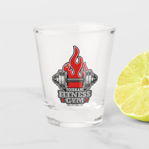 Copo De Shot Halteres de musculação personalizados Academia de