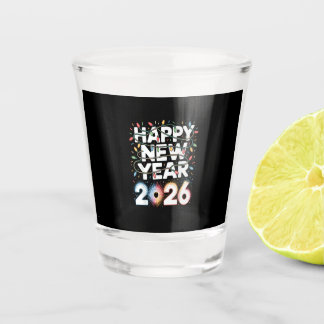 Copo De Shot Happy New Year 2026