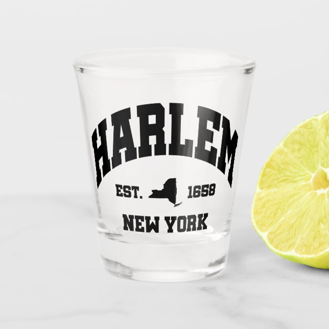 Copo De Shot Harlem, Nova Iorque (Frente)