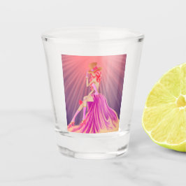 Copo De Shot "Harmonia na Esteira" Uma Rainha Vapor Glamorosa