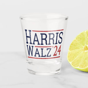 Copo De Shot Harris Walz Eleição 2024 I
