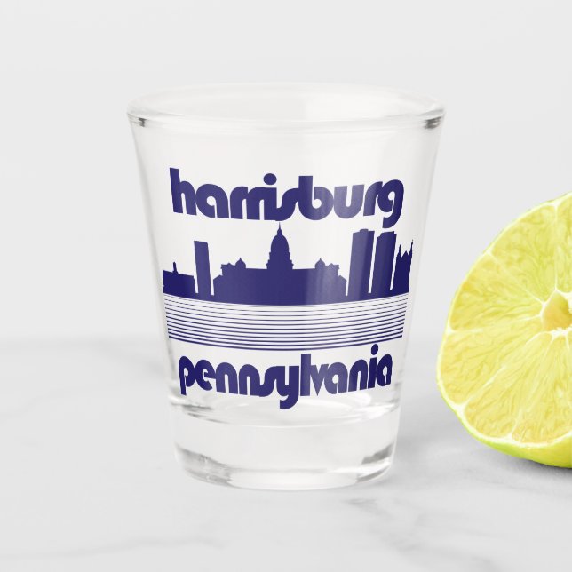 Copo De Shot Harrisburg,Pensilvânia (Frente)