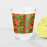 Copo De Shot Haus Do Padrão Xmas Dourado De Camo<br><div class="desc">Veja o Haus do Camo Christmas Stocking Collections para as ideias mais radicais de presentes.</div>