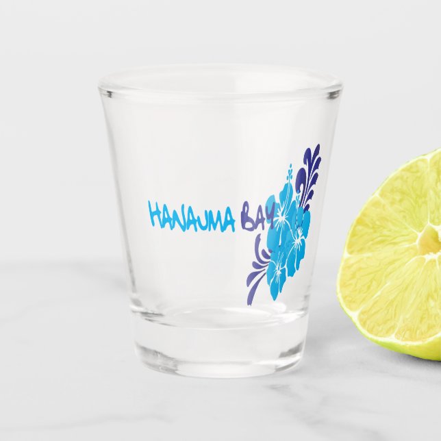 Copo De Shot Hawaii Hibiscus Shot glass (Frente)
