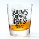 Copo De Shot Heavy Metal Personalizado Despedida de Solteiro Ro<br><div class="desc">Tome um gole antes de dar o nó! Este copo de shot personalizado de despedida de solteiro de heavy metal é um presente engraçado e customizado para os padrinhos,  perfeito para noites de cervejaria e diversão no fim de semana de solteiro.</div>