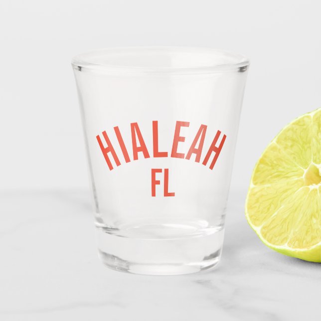 Copo De Shot Hialeah, Flórida (Frente)
