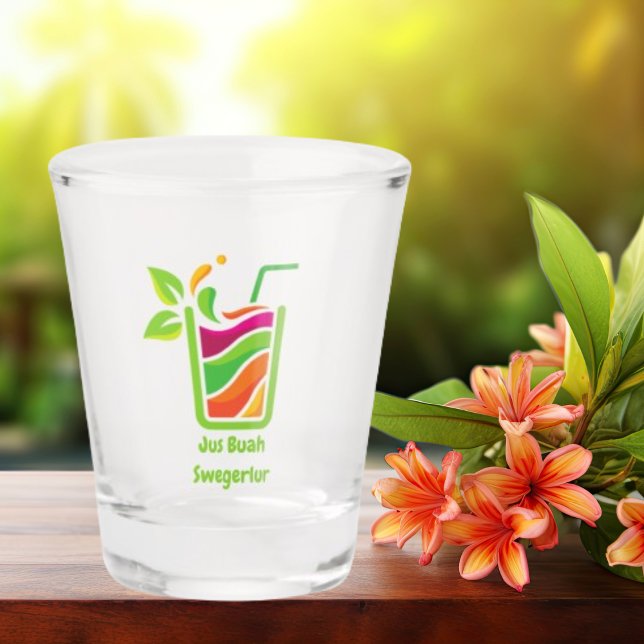 Copo De Shot Hijau Warna-Warni Jus Buah Shot Glass (Criador carregado)