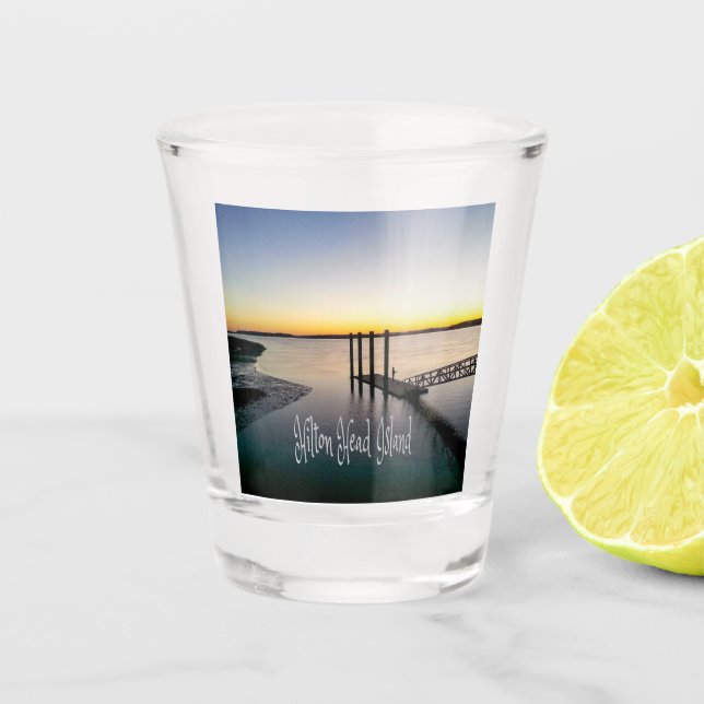 Copo De Shot Hilton Head Island Carolina do Sul (Frente)