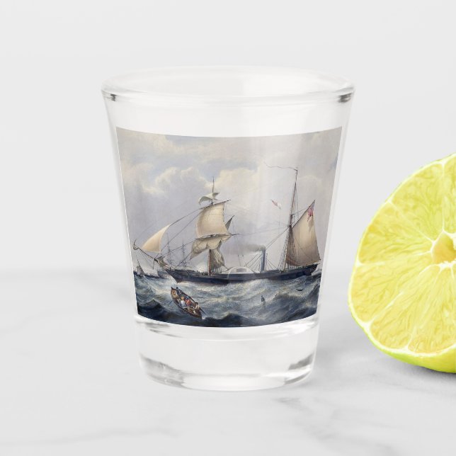 Copo De Shot HMS Cyclops Frigate 1839 (Frente)