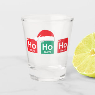 Copo De Shot Ho Ho Ho Natal Humor com Nerd Periódico