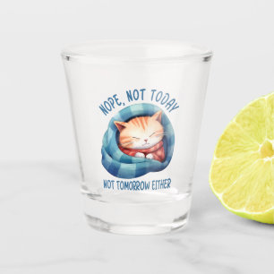Copo De Shot Hoje Não, Não Amanhã - Apresentado Humor Gato