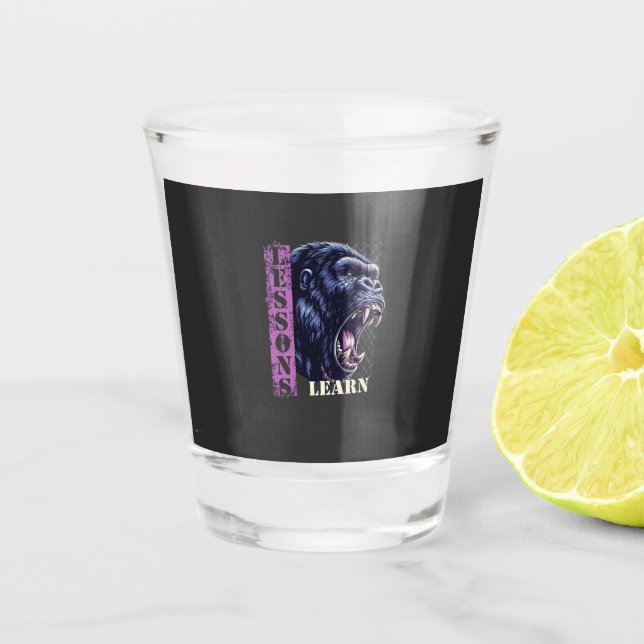 Copo De Shot Home/Kitchen Angry Gorilla Shot Glass (Frente)