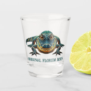 Copo De Shot Homem Original da Flórida com Alligator
