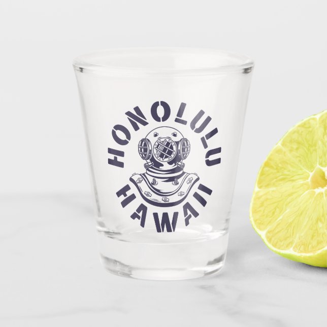Copo De Shot Honolulu, Havaí (Frente)