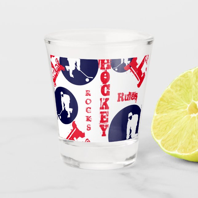 Copo De Shot Hóquei (Frente)