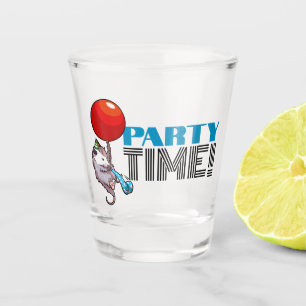 Copo De Shot HORA DA FESTA! Partido Possum Funny Floating Ogamb