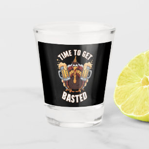 Copo De Shot Hora de se Lambuzar Comida de Ação de Graças Funny